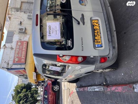 רנו קנגו החדשה Authentiq אוט' בנזין + דלת צד אחת 1.6 (105 כ"ס) בנזין 2010 למכירה בכפר יונה