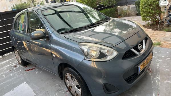 ניסאן מיקרה Visia אוט' 1.2 (80 כ''ס) בנזין 2018 למכירה בחיפה