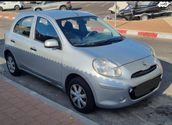 ניסאן מיקרה Visia אוט' 1.2 (80 כ''ס) בנזין 2012 למכירה בנתניה