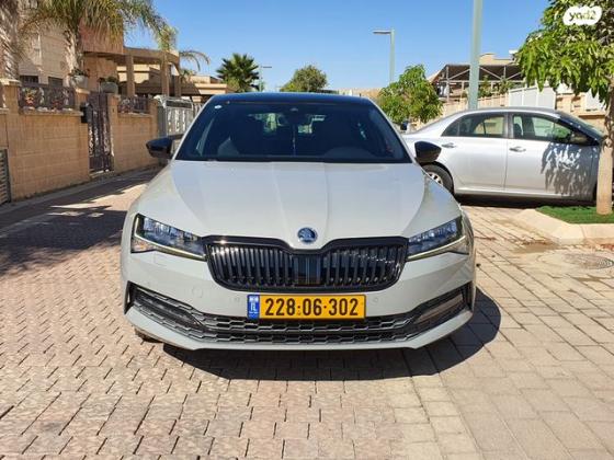 סקודה סופרב (2019 ואילך) Sportline אוט' 2.0 (190 כ''ס) בנזין 2020 למכירה בדימונה