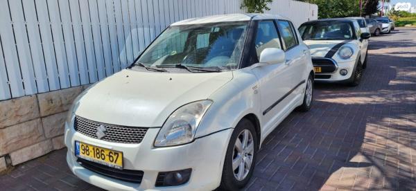 סוזוקי סוויפט GLX אוט' 1.5 (101 כ''ס) בנזין 2008 למכירה ברמת גן