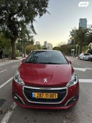 פיג'ו 208 Active Pro אוט' 1.2 (110 כ"ס) בנזין 2018 למכירה ברמת גן
