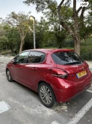 פיג'ו 208 Active Pro אוט' 1.2 (110 כ"ס) בנזין 2018 למכירה ברמת גן