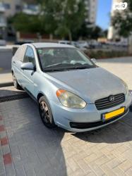 יונדאי אקסנט (עד 2012) GL אוט' 1.4 (97 כ''ס) בנזין 2007 למכירה בפרד