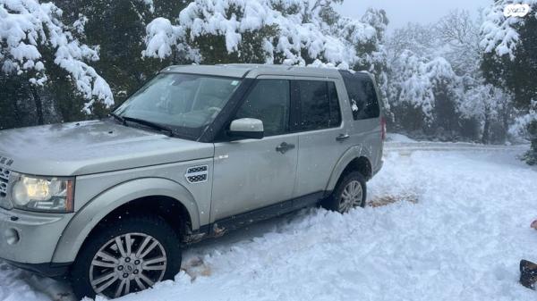 לנד רובר דיסקברי 4 4X4 GS3 אוט' דיזל 7 מק' 3.0 (210 כ''ס) דיזל 2012 למכירה בכפר יונה