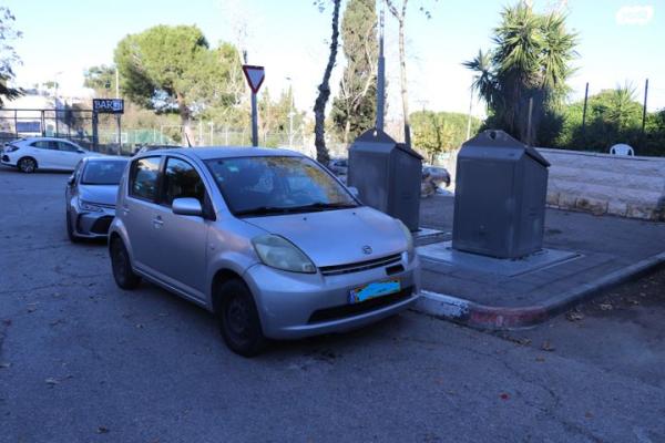 דייהטסו סיריון CX אוט' מהודר 1.3 (87 כ''ס) בנזין 2007 למכירה בירושלים