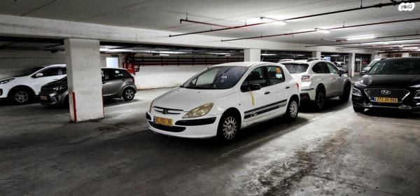 פיג'ו 307 XR טיפטרוניק 1.6 (110 כ"ס) בנזין 2002 למכירה בראשון לציון