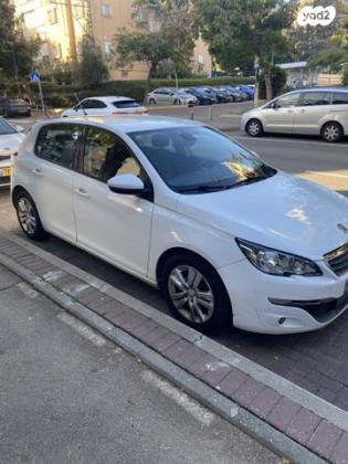 פיג'ו 308 Active אוט' 1.2 (130 כ''ס) בנזין 2015 למכירה בהרצליה