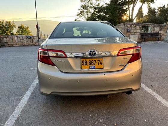 טויוטה קאמרי XLE הייבריד אוט' 2.5 (158 כ"ס) בנזין 2013 למכירה בירושלים