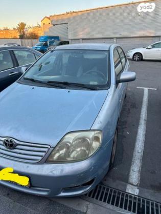 טויוטה קורולה Sun אוט' 1.6 (110 כ''ס) בנזין 2007 למכירה באשקלון
