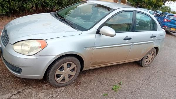 יונדאי אקסנט (עד 2012) GL אוט' 1.6 (112 כ''ס) בנזין 2008 למכירה ביגל