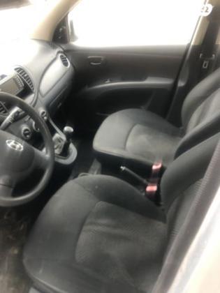 יונדאי i10 Inspire ידני 1.1 (69 כ''ס) בנזין 2012 למכירה בפתח תקווה