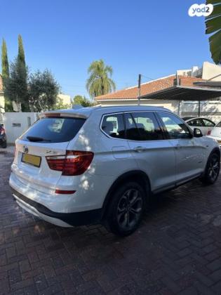 ב.מ.וו X3 4X4 XDRIVE28I X-Line אוט' 2.0 (245 כ''ס) בנזין 2017 למכירה בתל אביב יפו