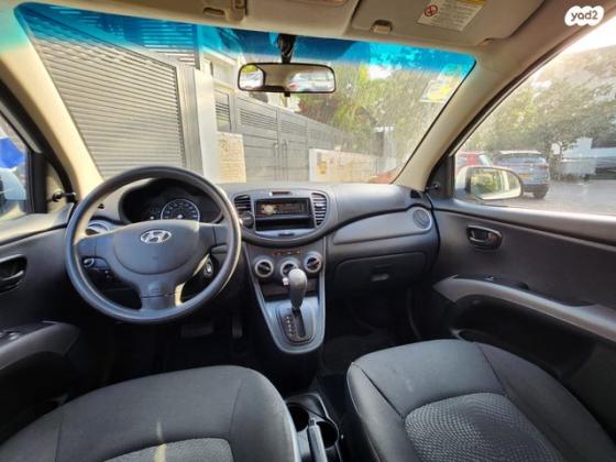 יונדאי i10 Inspire אוט' 1.1 (69 כ"ס) בנזין 2012 למכירה בראשון לציון