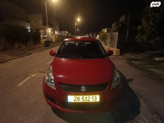 סוזוקי סוויפט GLX-I אוט' 1.2 (94 כ''ס) בנזין 2012 למכירה במצפה אילן