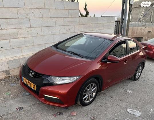 הונדה סיוויק האצ'בק החדשה Comfort אוט' 1.8 (142 כ''ס) בנזין 2015 למכירה בחולון