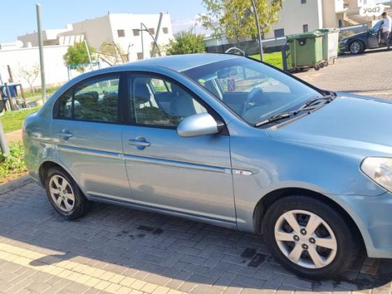 יונדאי אקסנט (עד 2012) GL אוט' 1.4 (97 כ''ס) בנזין 2010 למכירה בבית שאן