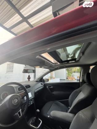 פולקסווגן פולו Young ידני 3 דל' 1.4 (85 כ''ס) בנזין 2012 למכירה בראשון לציון