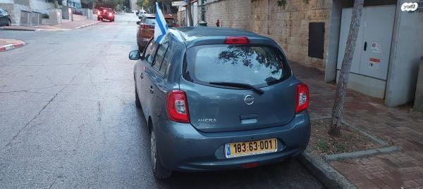 ניסאן מיקרה Visia אוט' 1.2 (80 כ''ס) בנזין 2017 למכירה בהרצליה