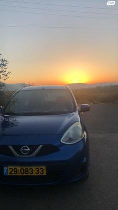 ניסאן מיקרה Visia אוט' 1.2 (80 כ''ס) בנזין 2015 למכירה בתל אביב יפו