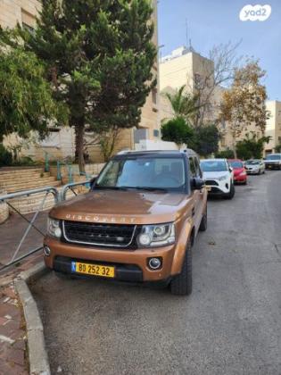 לנד רובר דיסקברי 4 4X4 HSE3 אוט' דיזל 7 מק' 3.0 (255 כ''ס) דיזל 2016 למכירה בירושלים