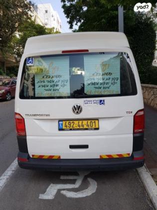 פולקסווגן טרנספורטר מסחרי/נוסעים Kombi קצר אוט' דיזל 2-3 מק' 3 דל' 2.0 (150 כ"ס) דיזל 2018 למכירה בראשון לציון