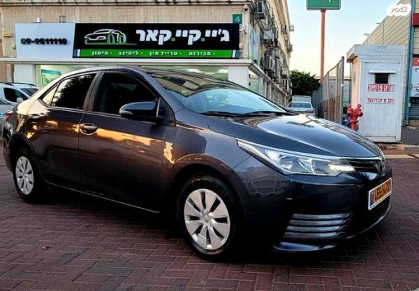 טויוטה קורולה Sun אוט' 1.6 (132 כ"ס) בנזין 2018 למכירה ברעננה