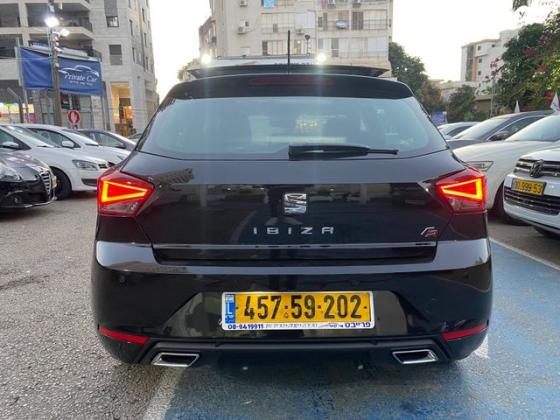סיאט איביזה FR אוט' 5 דל' 1.0 TSI (110 כ"ס) בנזין 2021 למכירה ברחובות