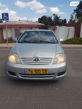 טויוטה קורולה GLI אוט' 1.6 (110 כ''ס) בנזין 2006 למכירה בתל אביב יפו