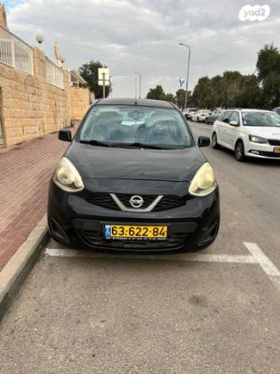 ניסאן מיקרה Visia ידני 1.2 (80 כ''ס) בנזין 2017 למכירה במעלה אדומים