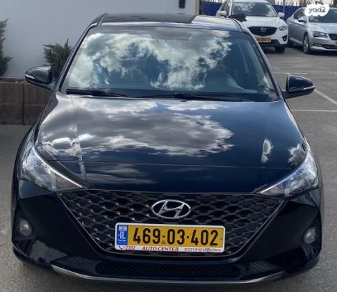 יונדאי אקסנט/ i25 החדשה (2019 ואילך) Inspire אוט' 1.4 (100 כ''ס) בנזין 2021 למכירה בבאר שבע