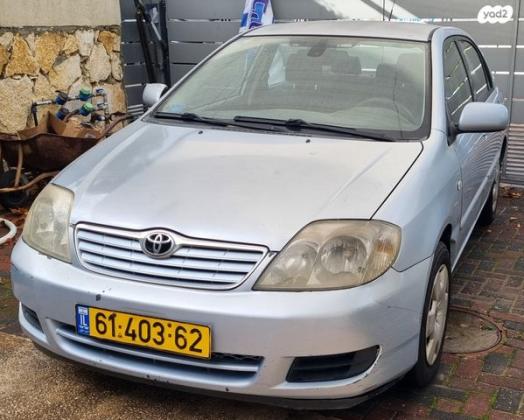 טויוטה קורולה GLI אוט' 1.6 (110 כ''ס) בנזין 2007 למכירה בראש העין