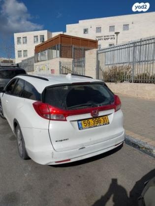 הונדה סיוויק סטיישן Tourer Comfort אוט' 1.8 (142 כ"ס) בנזין 2015 למכירה בבית שמש