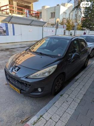 פיג'ו 207 Active אוט' 1.6 (120 כ"ס) בנזין 2012 למכירה בתל אביב יפו