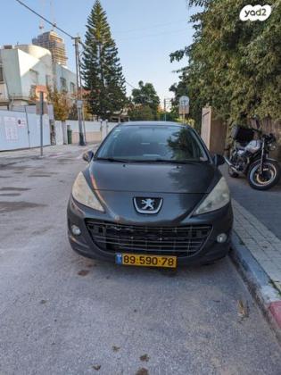 פיג'ו 207 Active אוט' 1.6 (120 כ"ס) בנזין 2012 למכירה בתל אביב יפו