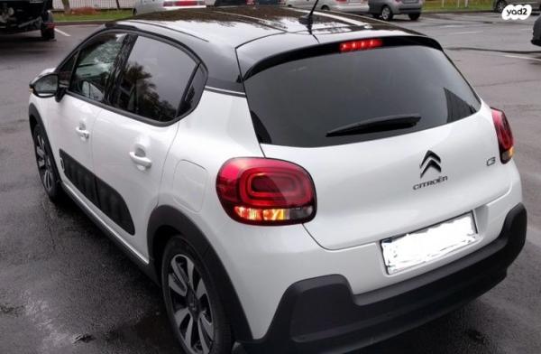 סיטרואן C3 Shine PK אוט' 1.2 (110 כ"ס) בנזין 2017 למכירה בתל אביב יפו