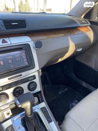 פולקסווגן פאסאט Luxury טיפטרוניק 1.8 (160 כ''ס) בנזין 2009 למכירה בראש העין