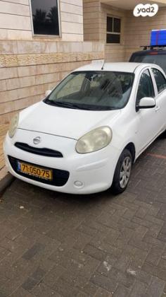 ניסאן מיקרה Visia אוט' 1.2 (80 כ''ס) בנזין 2011 למכירה בראשון לציון
