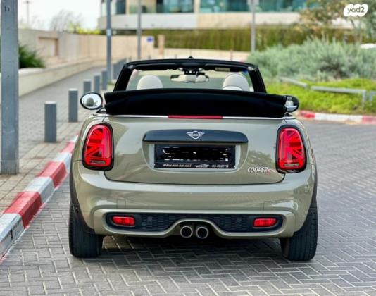 מיני קופר קבריולט Chilli-S קבריולט אוט' 2.0 (192 כ"ס) בנזין 2018 למכירה בפתח תקווה