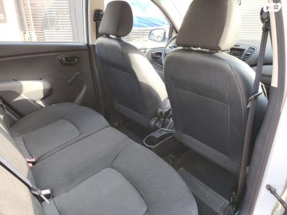 יונדאי i10 Inspire אוט' 1.1 (69 כ"ס) בנזין 2012 למכירה בראשון לציון
