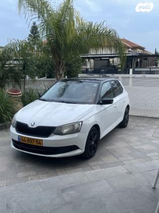 סקודה פאביה Active אוט' 1.2 (110 כ''ס) בנזין 2015 למכירה בבית שאן