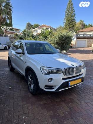 ב.מ.וו X3 4X4 XDRIVE28I X-Line אוט' 2.0 (245 כ''ס) בנזין 2017 למכירה בתל אביב יפו