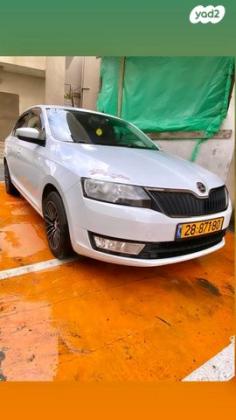 סקודה ראפיד Ambition אוט' 1.2 (90 כ"ס) בנזין 2017 למכירה בנצרת