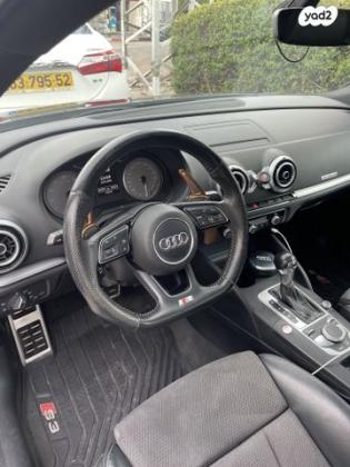 אאודי S3 4X4 Sportback אוט' 2.0 (290 כ''ס) בנזין 2017 למכירה בראשון לציון