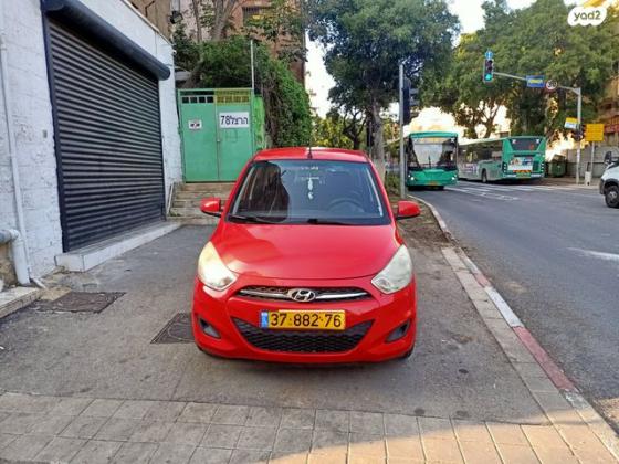 יונדאי i10 Inspire אוט' 1.1 (69 כ"ס) בנזין 2011 למכירה בחיפה