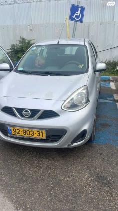 ניסאן מיקרה Visia אוט' 1.2 (80 כ''ס) בנזין 2014 למכירה בתל אביב יפו