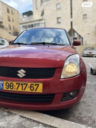 סוזוקי סוויפט GLX אוט' 1.5 (101 כ''ס) בנזין 2008 למכירה בירושלים