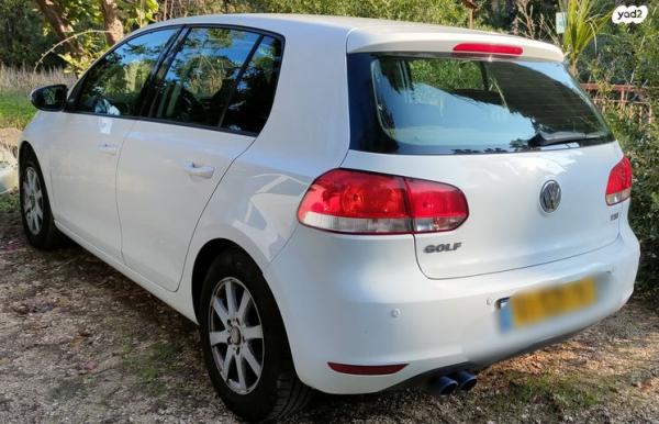 פולקסווגן גולף Trendline אוט' 5 דל' 1.4 (122 כ"ס) [2008-2013] בנזין 2011 למכירה בראש פינה