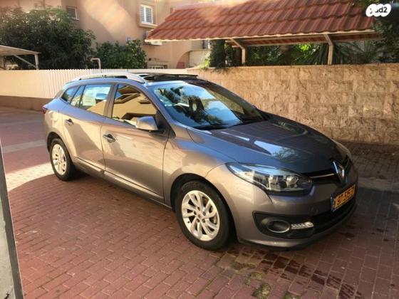 רנו מגאן אסטייט/ גראנד טור Expression אוט' דיזל 1.5 (110 כ''ס) דיזל 2015 למכירה בחדרה