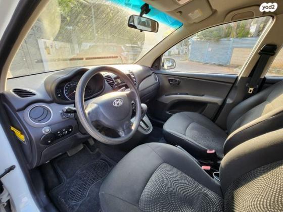 יונדאי i10 Inspire אוט' 1.1 (69 כ"ס) בנזין 2012 למכירה בראשון לציון